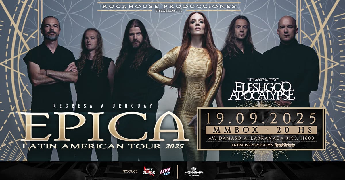 Epica en Montevideo 2025