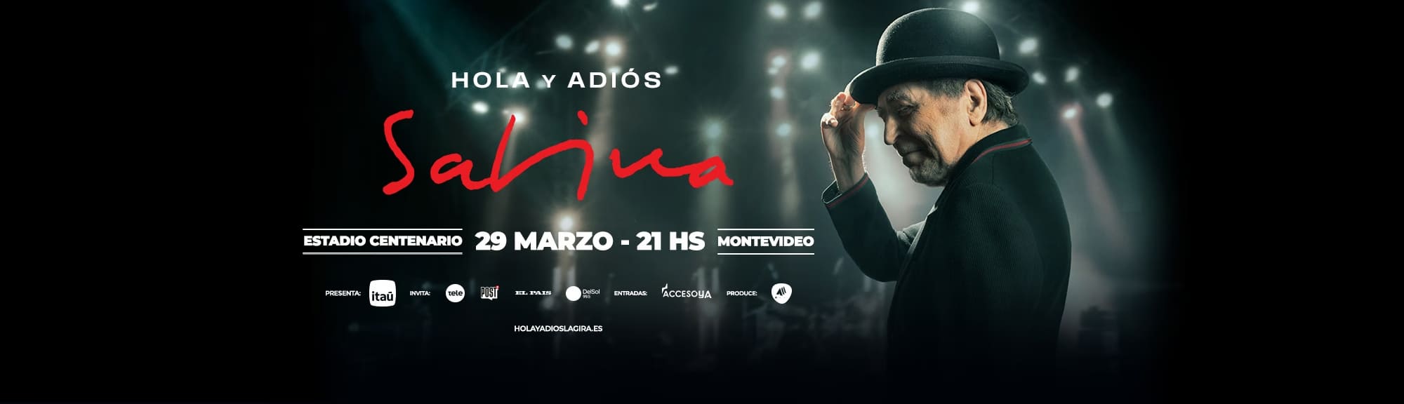 Joaquín Sabina en Montevideo 2025