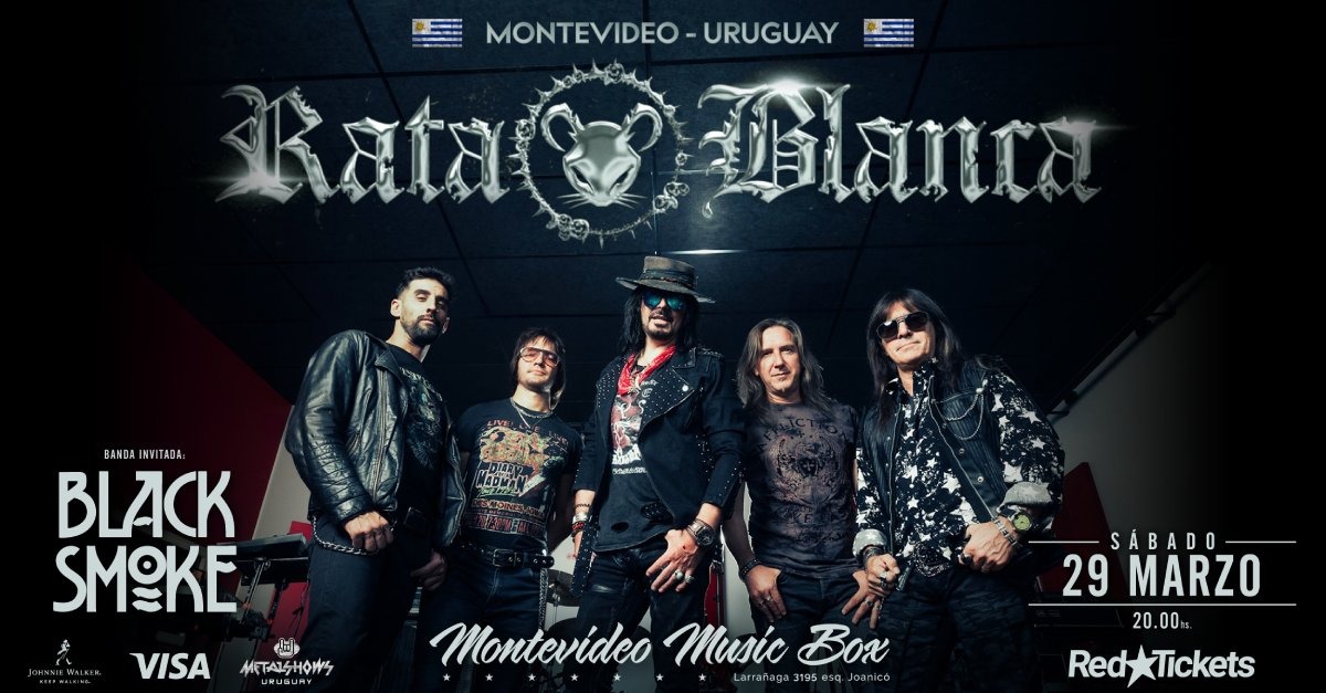 Rata Blanca en Montevideo 2025