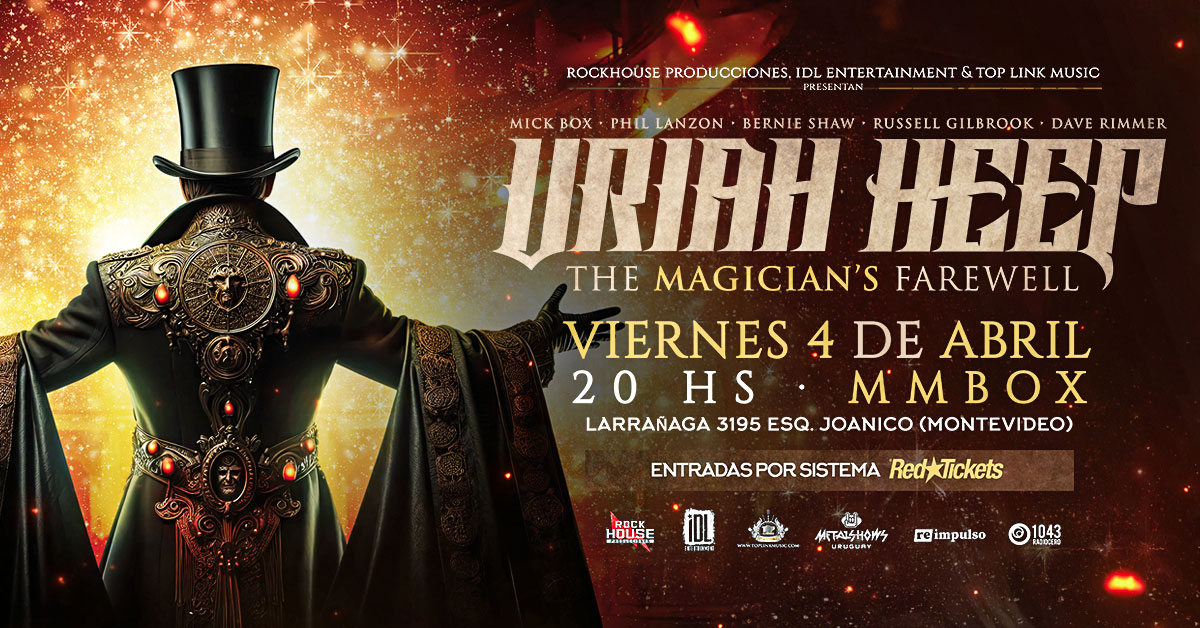 Uriah Heep en Montevideo 2025